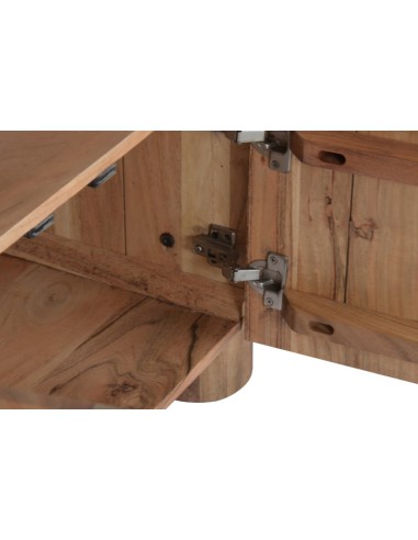 Mueble TV de Acacia y Mármol