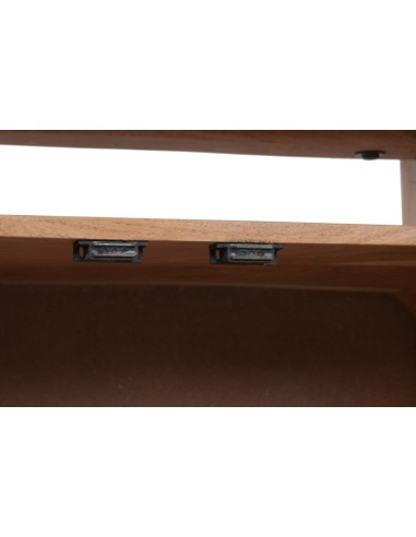 Mueble TV de Acacia y Mármol