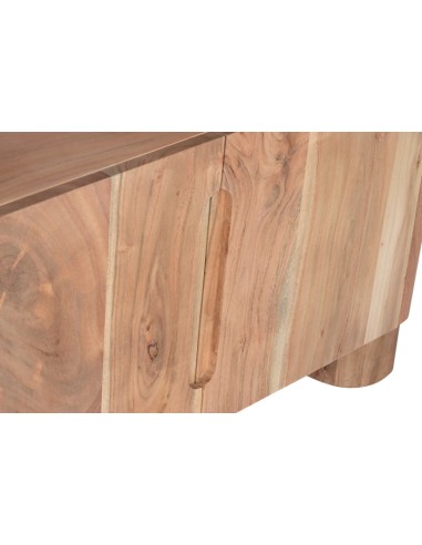 Mueble TV de Acacia y Mármol