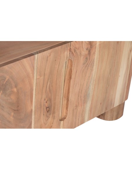 Mueble TV de Acacia y Mármol