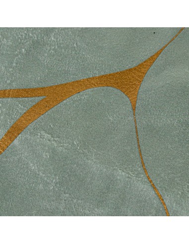 Camino de Mesa en Verde y Oro