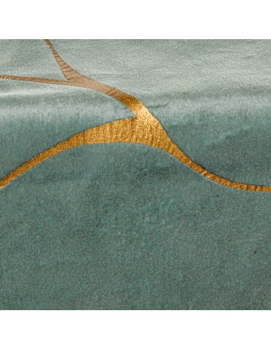 Camino de Mesa en Verde y Oro