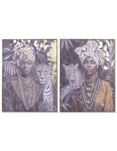 Cuadro en Lienzo con Diseño Africana