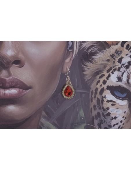 Cuadro en Lienzo con Diseño Africana