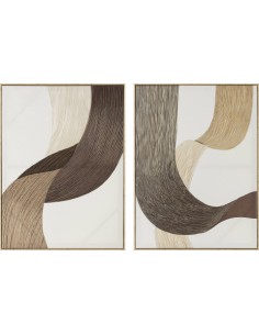 Cuadro en Lienzo con Diseño Abstracto