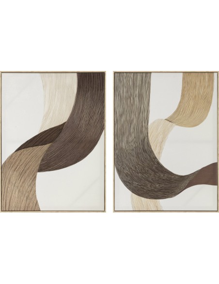 Cuadro en Lienzo con Diseño Abstracto