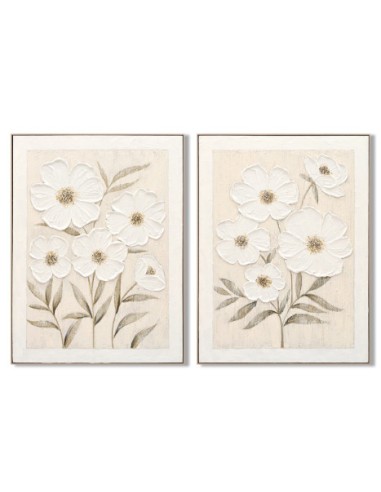 Cuadro en Lienzo con Diseño Margaritas