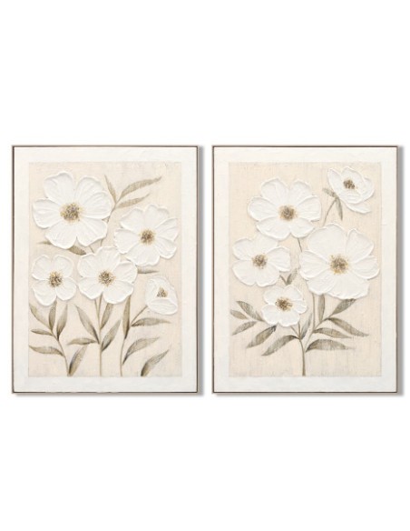 Cuadro en Lienzo con Diseño Margaritas