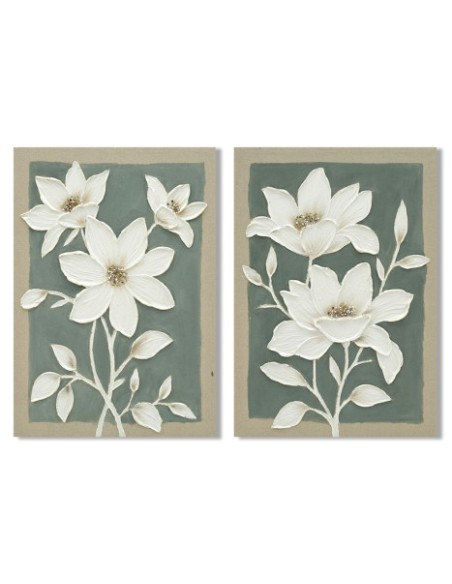 Cuadro en Lienzo con Diseño Flores