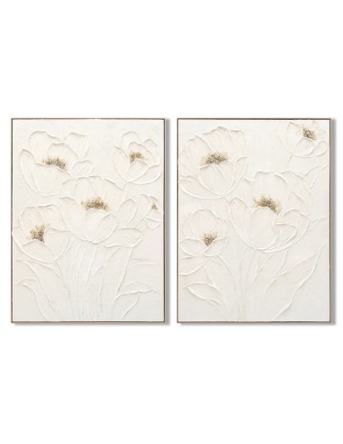 Cuadro en Lienzo con Diseño Flores