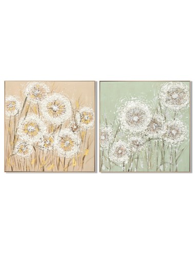 Cuadro en Lienzo con Diseño Flores