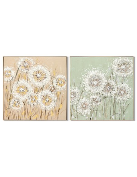 Cuadro en Lienzo con Diseño Flores