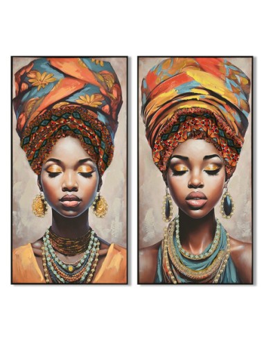 Cuadro en Lienzo con Diseño Africana