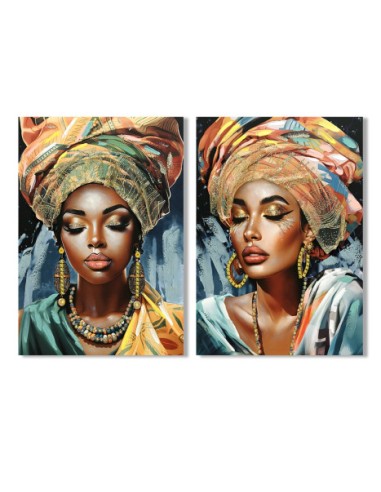 Cuadro en Lienzo con Diseño Africana