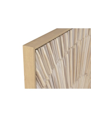 Cuadro en Lienzo con Diseño Straw 3D