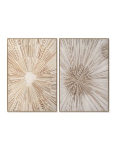 Cuadro en Lienzo con Diseño Straw 3D