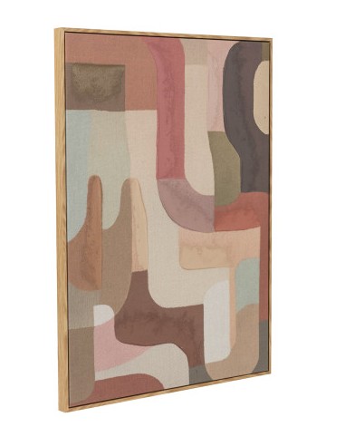 Cuadro en Lienzo con Diseño Abstracto