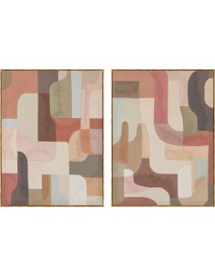 Cuadro en Lienzo con Diseño Abstracto