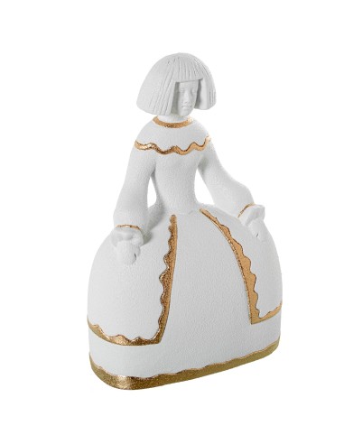 Figura de Cerámica con Diseño de Menina