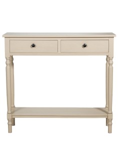 Mesa de Entrada de Madera 2 Cajones