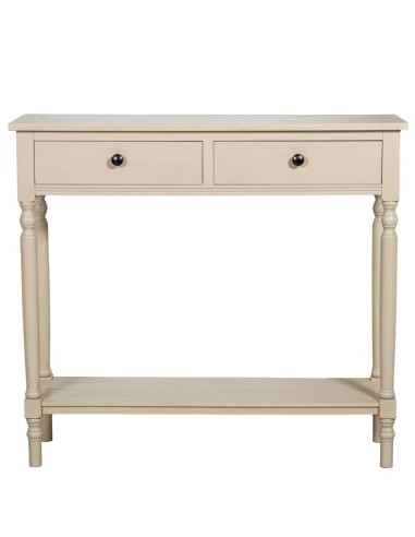 Mesa de Entrada de Madera 2 Cajones