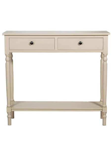 Mesa de Entrada de Madera 2 Cajones