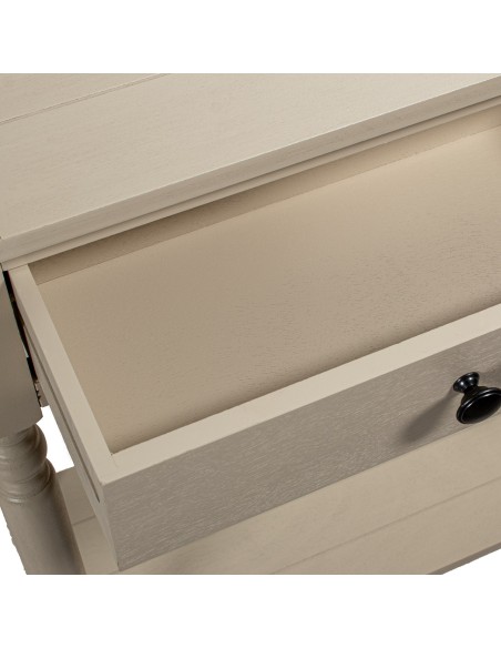 Mesa de Entrada de Madera 2 Cajones