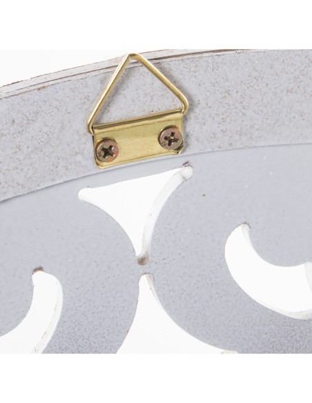 Retablo de Madera con Relieve Redondo