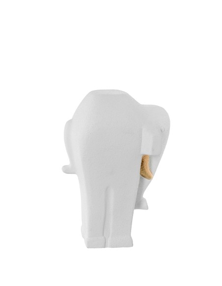 Figura de Cerámica con Diseño de Elefante
