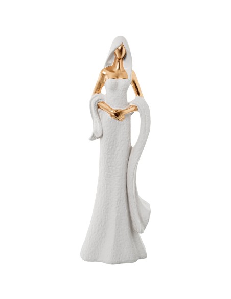 Figura de Cerámica con Diseño de Mujer