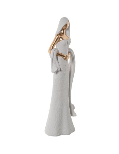Figura de Cerámica con Diseño de Mujer