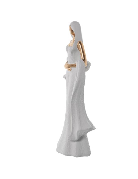 Figura de Cerámica con Diseño de Mujer