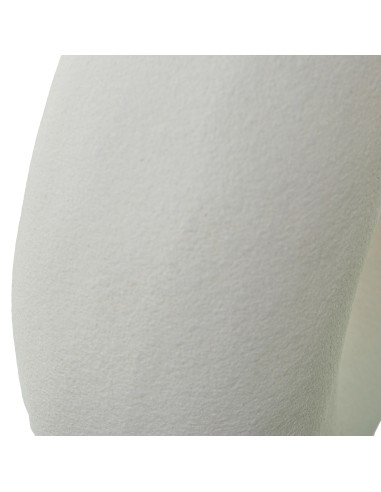 Jarrón Cerámica Agujero 30 cm Color Crema
