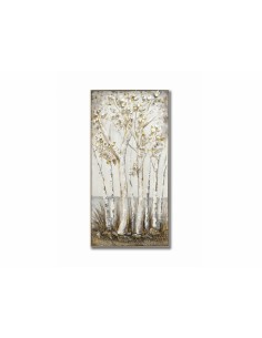 Cuadro en Lienzo con Diseño Arboles en Relieve 2
