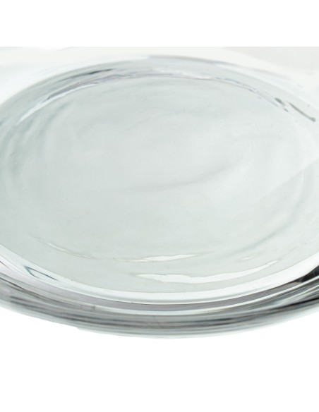 Jarrón de Cristal Transparente 30 cm