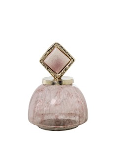Jarrón Decorativo de Cristal 27 cm
