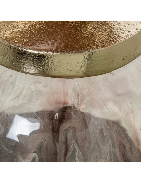 Jarrón Decorativo de Cristal 27 cm