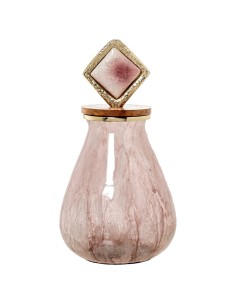 Jarrón Decorativo de Cristal 34 cm