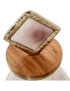 Jarrón Decorativo de Cristal 34 cm 2