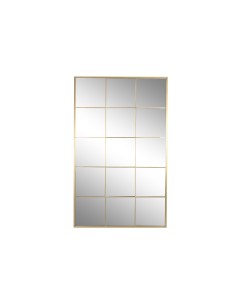 Espejo de Hierro Cristal Color Dorado