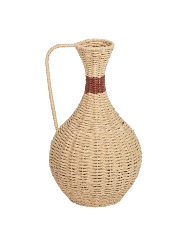 Jarrón de Papel Corinto y Natural 39 CM