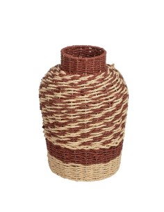 Jarrón de Papel Corinto y Natural 35 CM