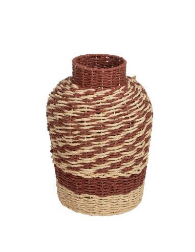 Jarrón de Papel Corinto y Natural 35 CM