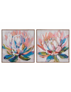 Cuadro en Lienzo con Diseño Flores