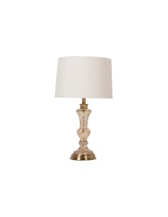 Lampara Sobremesa de Metal Dorado