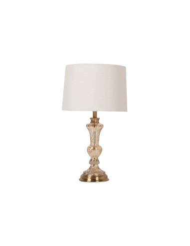 Lampara Sobremesa de Metal Dorado