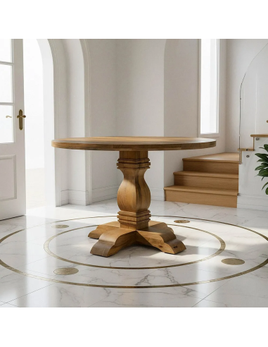 Mesa de Comedor en Madera de Mango
