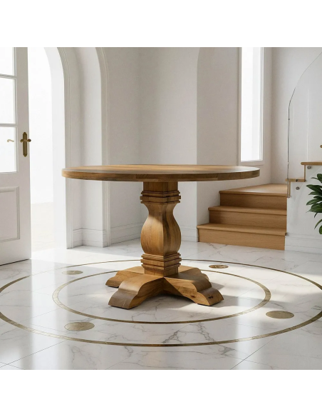 Mesa de Comedor en Madera de Mango