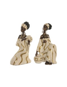 Figura de Resina Africana