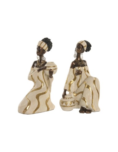Figura de Resina Africana